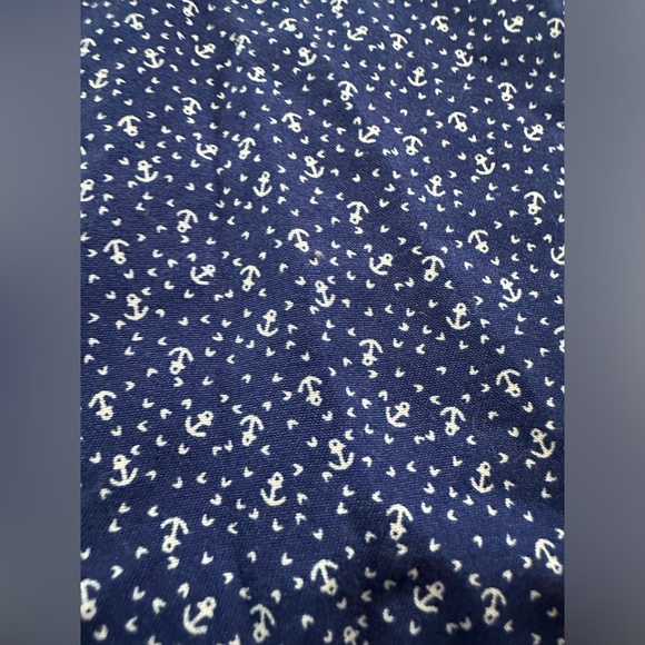 COPY - BC Collection Short Sleeve Button Down Anchor Print Size 3XL - Picture 2 of 3